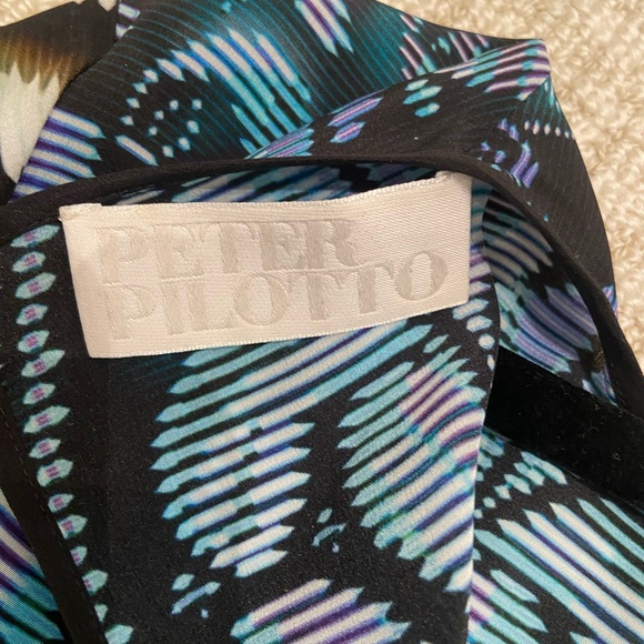 Peter Pilotto 100 % silk blouse size, US 4 - Picture 4 of 5